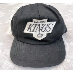 Vintage Los Angeles Kings Hat NHL Hockey Snapback Cap Black